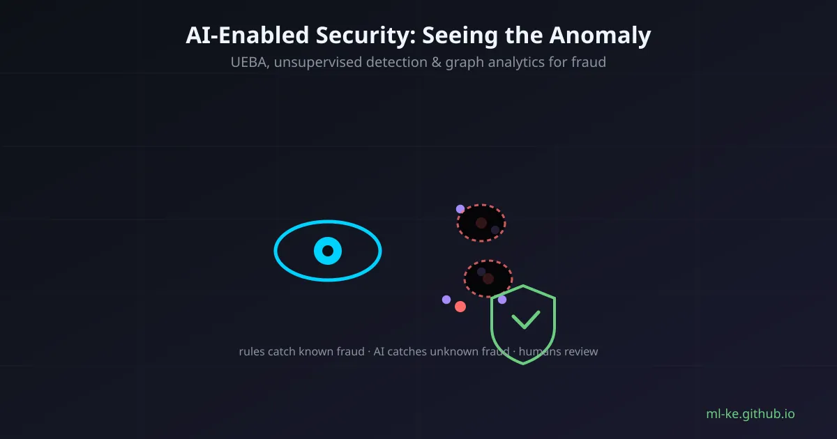 AI-enabled security and anomaly detection in fintech