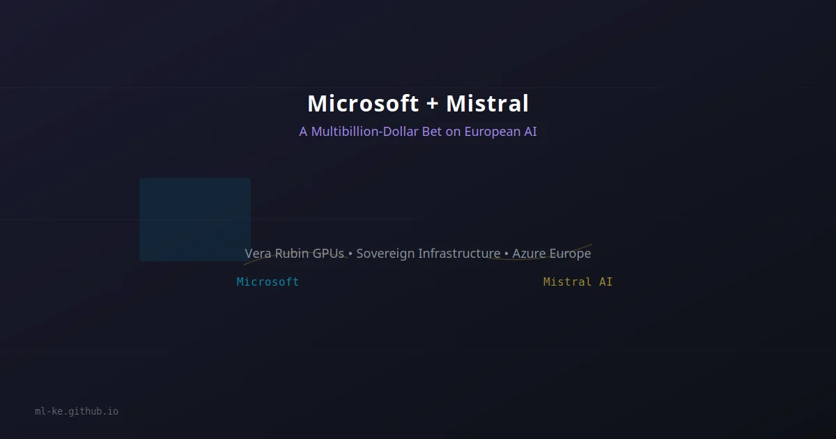 Microsoft and Mistral AI partnership — a multibillion-dollar bet on European AI sovereignty